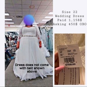 David’s Bridal Wedding Gown